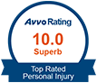 Avvo Rating, Top Rated Personal Injury